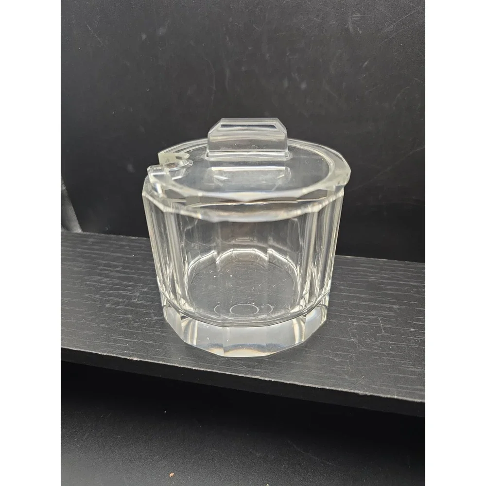 Cystal Jelly Or Honey Jar With Lid. No Spoon.